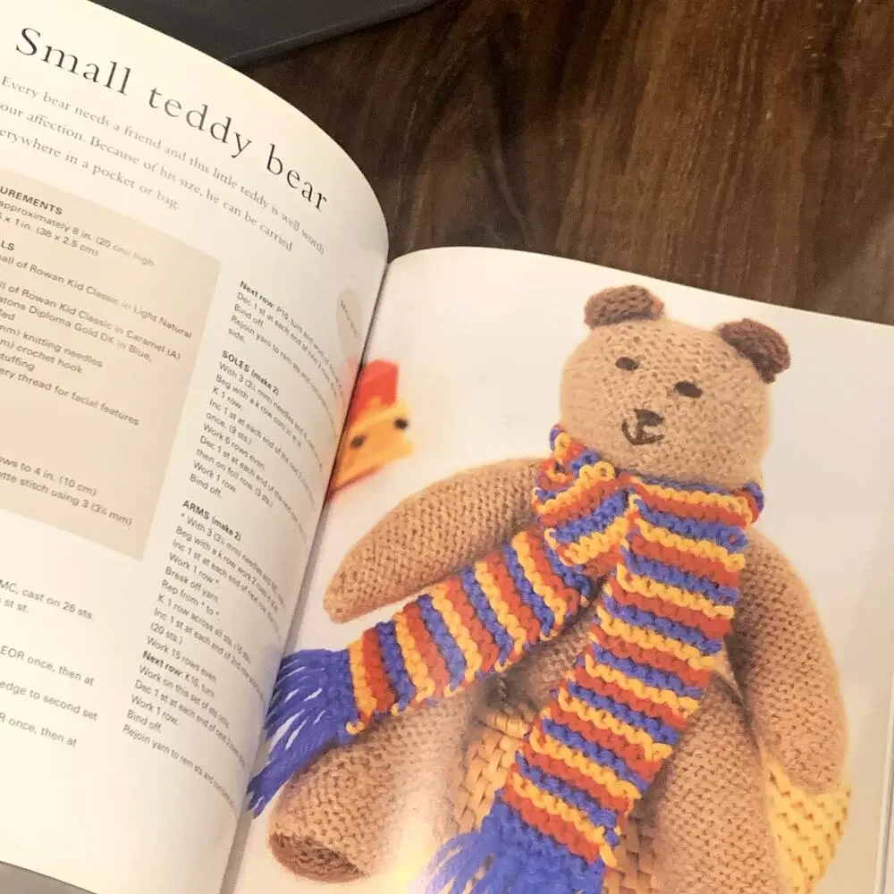 Knitted Toys Knitting Patterns Book Fiona Mctague